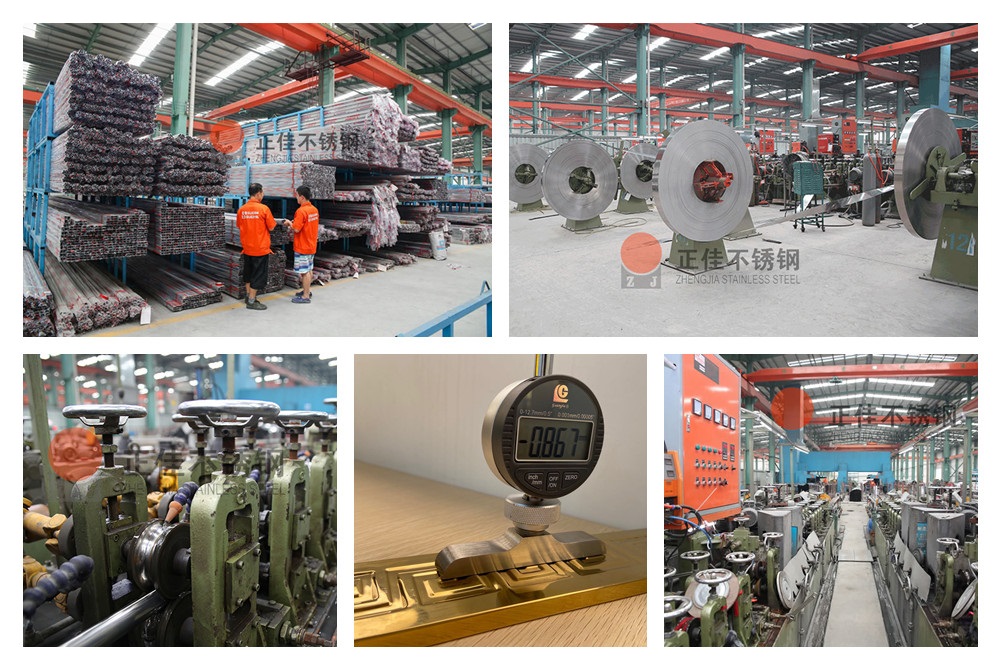 304木紋不銹鋼管工廠實(shí)拍